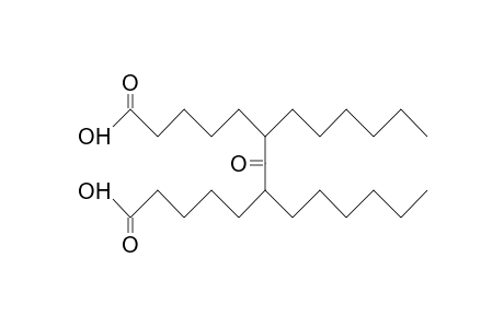 meso-6,8-Dihexyl-7-oxo-tridecandioic acid