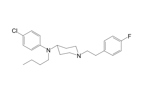N-Butyl-N-4-chlorophenyl-1-[2-(4-fluorophenyl)ethyl]-piperidin-4-amine