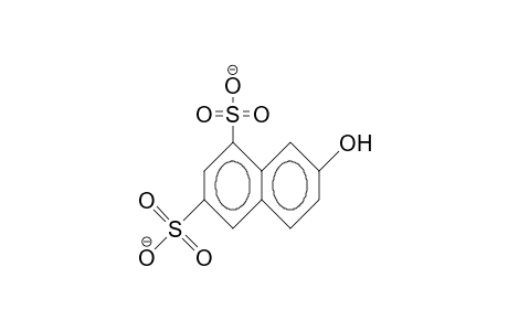 6,8-Disulfo-2-naphthol dianion