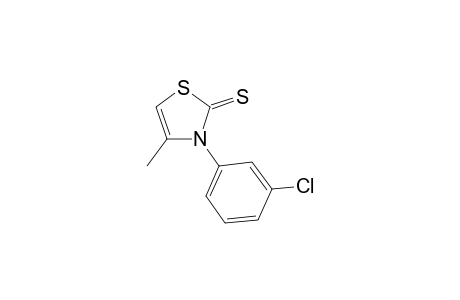 3-(3'-Chlorophenyl)-4-methyl-.delta.(4)-thiazoline-2-thione