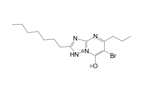 6-Bromo-2-heptyl-5-propyl-1H-[1,2,4]triazolo[1,5-a]pyrimidin-8-ium-7-olate