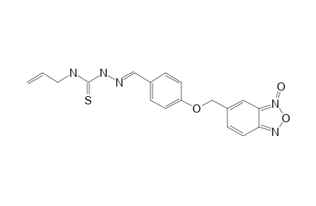 5-[4-(N(4)-ALLYLTHIOSEMICARBAZONO)-PHENYLOXYMETHYL]-BENZO-[1,2-C]-1,2,5-OXADIAZOLE-N-OXIDE