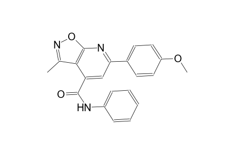 isoxazolo[5,4-b]pyridine-4-carboxamide, 6-(4-methoxyphenyl)-3-methyl-N-phenyl-