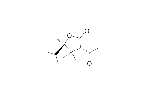 trans-3-Acetyl-4,4,5-trimethyl-5-isopropyldihydro-2(3H)-furanone