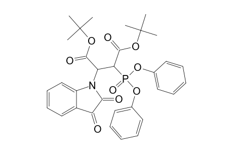 DI-(TERT.-BUTYL)-2-(2,3-DIOXO-2,3-DIHYDRO-1H-INDOL-1-YL)-3-(DIPHENOXYPHOSPHORYL)-SUCCINATE