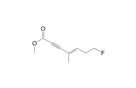 Methyl (E)-7-Fluoro-4-methyl-4-hepten-2-ynoate