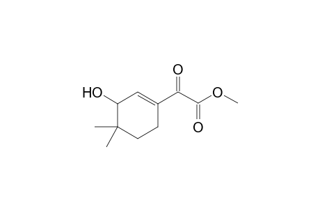 (3-Hydroxy-4,4-dimethyl-cyclohex-1-enyl)-oxo-acetic acid methyl ester