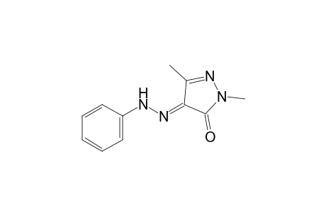 1,3-dimethylpyrazole-4,5-dione,4-phenylhydrazone