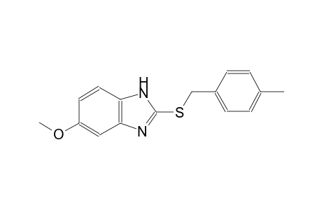 1H-benzimidazole, 5-methoxy-2-[[(4-methylphenyl)methyl]thio]-