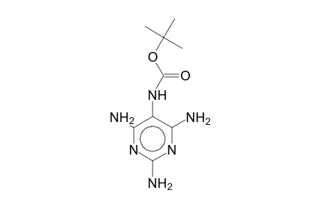 2,4,6-Pyrimidinetriamine, 5-t-butoxycarbonylamino-