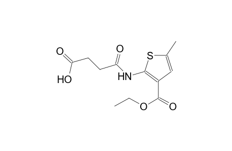 4-{[3-(ethoxycarbonyl)-5-methyl-2-thienyl]amino}-4-oxobutanoic acid