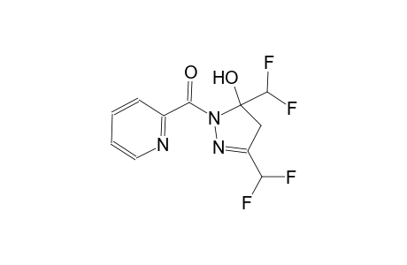 3,5-bis(difluoromethyl)-1-(2-pyridinylcarbonyl)-4,5-dihydro-1H-pyrazol-5-ol