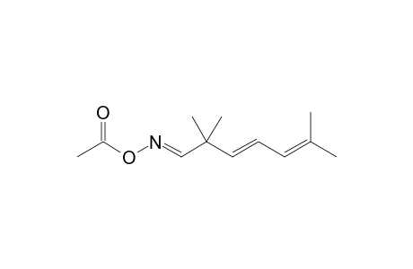 2,2,6-Trimethylhepta-3,5-dienal oxime acetate
