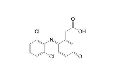 1-[N-(2',6'-Dichlorophenyl)imino]-4-oxo-2-[(hydroxycarbonyl)methyl]-1,4-dihydrobenzene