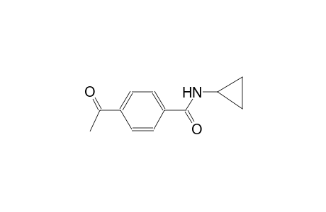 benzamide, 4-acetyl-N-cyclopropyl-