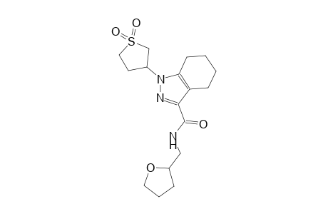1H-indazole-3-carboxamide, 4,5,6,7-tetrahydro-1-(tetrahydro-1,1-dioxido-3-thienyl)-N-[(tetrahydro-2-furanyl)methyl]-