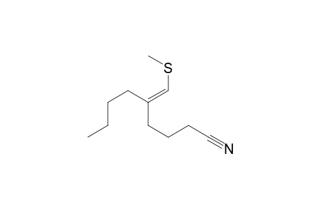 Nonanenitrile, 5-[(methylthio)methylene]-, (E)-