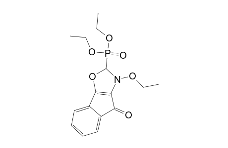 DIETHYL-(3-ETHOXY-4-OXO-4H-INDENO-[2,1-D]-[1,3]-OXAZOL-2-YL]-PHOSPHONATE