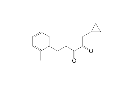 1-Cyclopropyl-5-(o-tolyl)-2,3-pentanedione