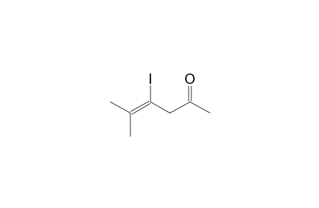 4-Iodo-5-methyl-4-hexen-2-one