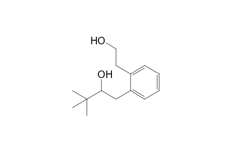 1-[2-(2-Hydroxyethyl)phenyl]-3,3-dimethyl-2-butanol