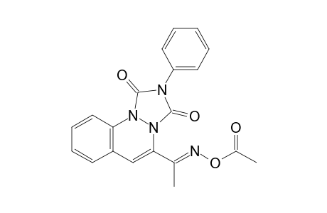 5-[1-(Acetoxyimino)ethyl]-2-phenyl-1H-[1,2,4]triazolo[1,2-a]cinnoline-1,3(2H)-dione