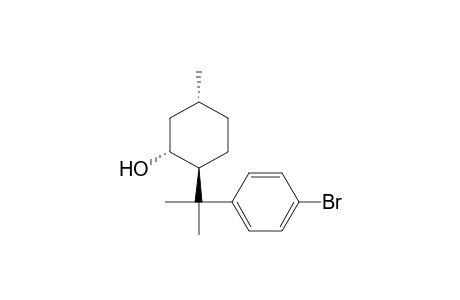 (1R,2S,5R)-5-Methyl-2-[1-methyl-1-(4-bromophenyl)ethyl]cyclohexanol