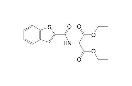 (benzo[b]thiophene-2-carboxamido)malonic acid, diethyl ester
