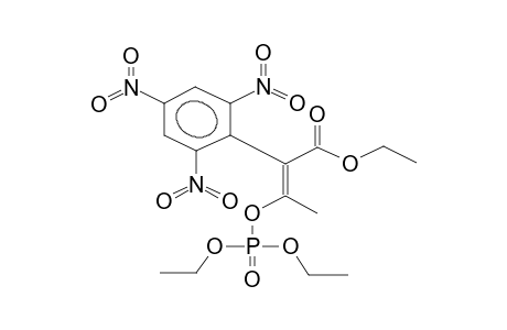 (E)-ETHYL-3-DIETHOXYPHOSPHORYLOXY-2-PICRYL-2-BUTENOATE
