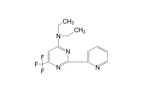 4-(DIETHYLAMINO)-2-(2-PYRIDYL)-6-(FLUOROMETHYL)PYRIMIDINE