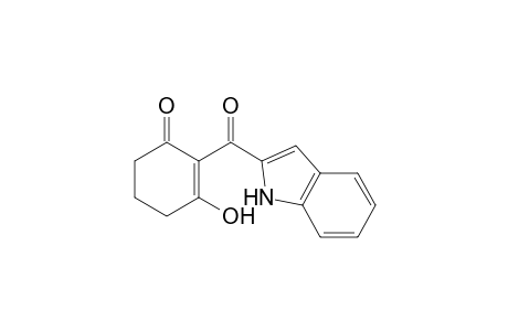 3-Hydroxy-2-(1H-indole-2-oyl)-2-cyclohexen-1-one