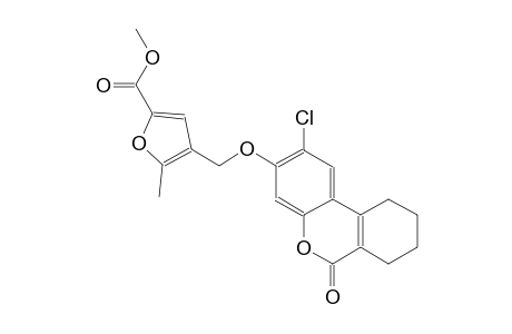 methyl 4-{[(2-chloro-6-oxo-7,8,9,10-tetrahydro-6H-benzo[c]chromen-3-yl)oxy]methyl}-5-methyl-2-furoate