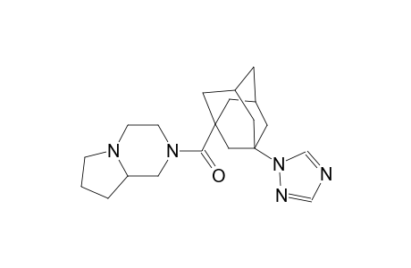 2-{[3-(1H-1,2,4-triazol-1-yl)-1-adamantyl]carbonyl}octahydropyrrolo[1,2-a]pyrazine