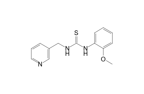1-(o-methoxyphenyl)-3-[(3-pyridyl)methyl]-2-thiourea