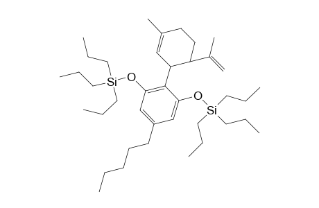 (2-(6-Isopropenyl-3-methyl-2-cyclohexen-1-yl)-5-pentyl-3-[(tripropylsilyl)oxy]phenoxy)(tripropyl)silane