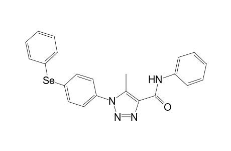 5-Methyl-N-phenyl-1-[4-(phenylselanyl)phenyl]-1H-1,2,3-triazole-4-carboxamide