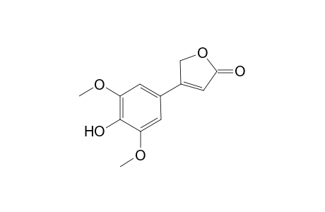 4-(4-Hydroxy-3,5-dimethoxyphenyl)furan-2(5H)-one