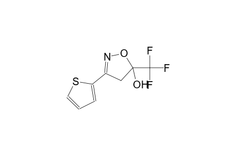 3-(2-Thienyl)-5-(trifluoromethyl)-4,5-dihydro-5-isoxazolol