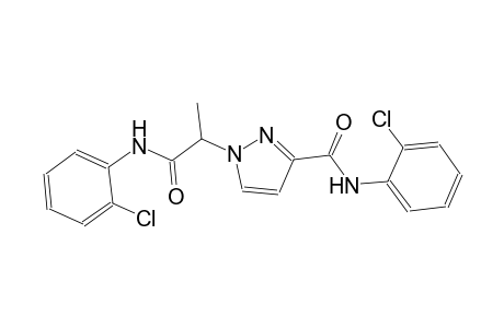 1H-pyrazole-1-acetamide, N-(2-chlorophenyl)-3-[[(2-chlorophenyl)amino]carbonyl]-alpha-methyl-