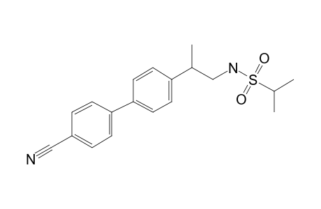 2-Propanesulfonamide, N-[2-(4'-cyano[1,1'-biphenyl]-4-yl)propyl]-