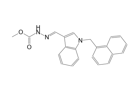 methyl (2E)-2-{[1-(1-naphthylmethyl)-1H-indol-3-yl]methylene}hydrazinecarboxylate