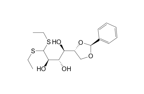 D-Galactose, 5,6-O-(phenylmethylene)-, diethyl mercaptal, (S)-