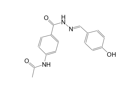 benzoic acid, 4-(acetylamino)-, 2-[(E)-(4-hydroxyphenyl)methylidene]hydrazide