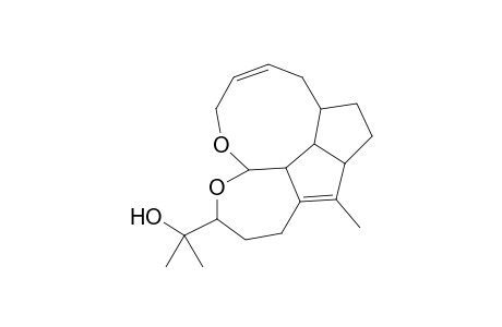 2,4,5,5a,6,7,7a,10,11,12a,12b,12c-Dodecahydro-.alpha.,alpha.,8-trimethyl-1,12-dioxaazuleno[7,8,1-cde]cyclopentacyclononene-11-methanol