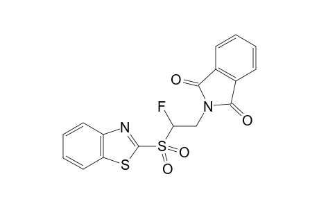 2-[2-(1,3-Benzothiazol-2-ylsulfonyl)-2-fluoroethyl]phthalimide