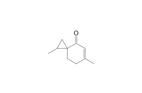 1,6-Dimethylspiro[2.5]oct-5-en-4-one