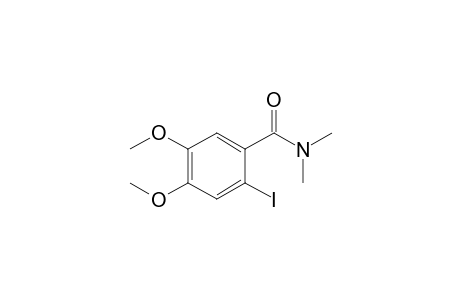 2-iodanyl-4,5-dimethoxy-N,N-dimethyl-benzamide