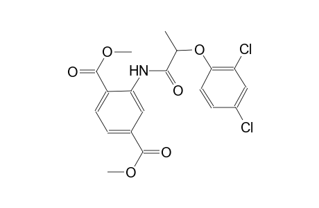 dimethyl 2-{[2-(2,4-dichlorophenoxy)propanoyl]amino}terephthalate