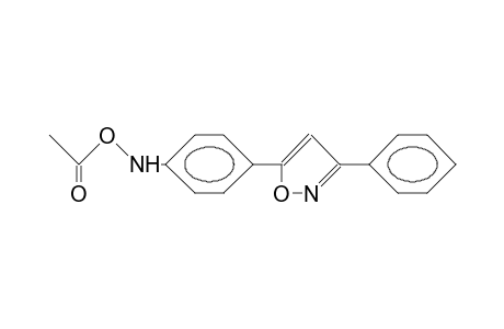 3-Phenyl-5-(4-acetoxyamino-phenyl)-isoxazole