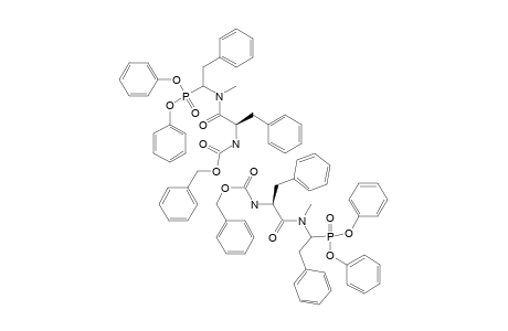 DIPHENYL-(N(2.1)-[(BENZYLOXY)-CARBONYL]-L-PHENYLALANYL-(2.2-DECARBONYL-N(2.2)-METHYL-L-PHENYLALANIN-2.2-YL))-PHOSPHONATE